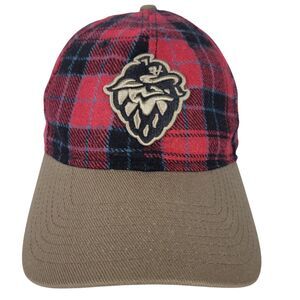 Hillsboro Hops Tartan Plaid MiLB New Era 9fifty Leather Strap Adjustable Hat